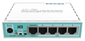روتر میکروتیک hEX RB750Gr3