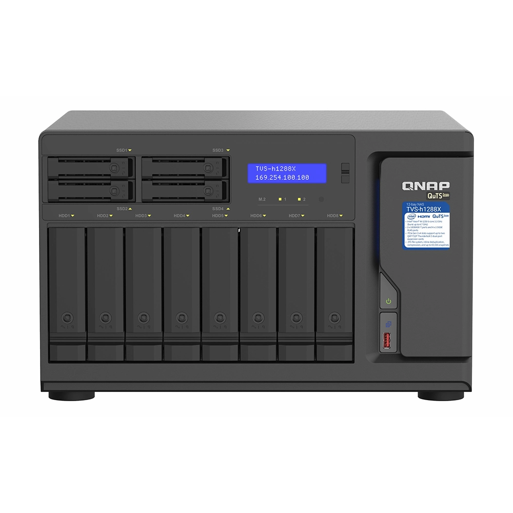 ذخیره ساز تحت شبکه کیونپ QNAP TVS-h1288X