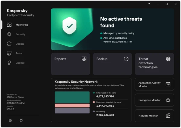 آنتی ویروس سازمانی Kaspersky Endpoint Security for Business
